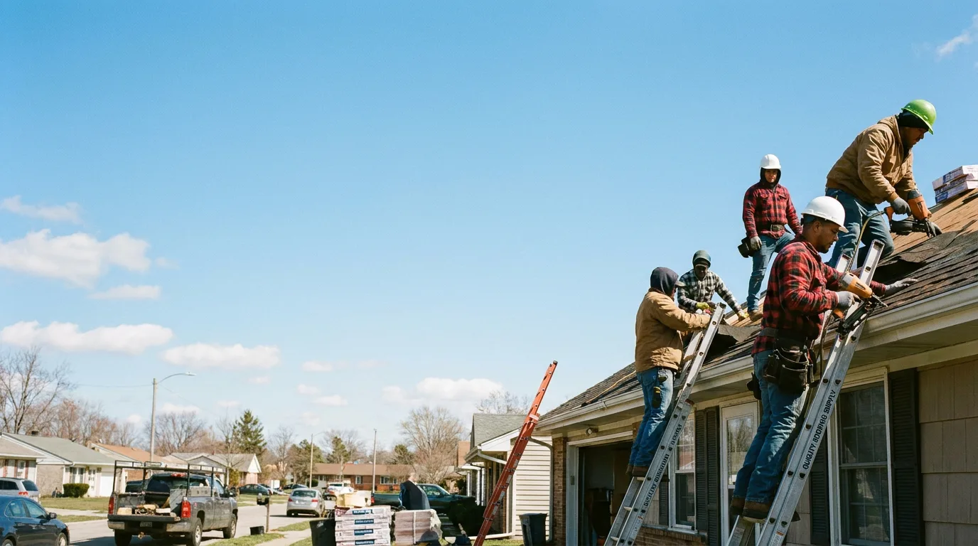 Roofing in Dafter, MI near me